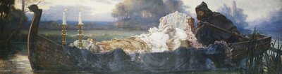 フリーズのデザイン： "The Dead、Oar" d by the Dumb、Went up with the Flood "、 作： Ernest Normand