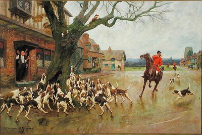 悩めるキツネ 作： Ernest Pile Bucknall