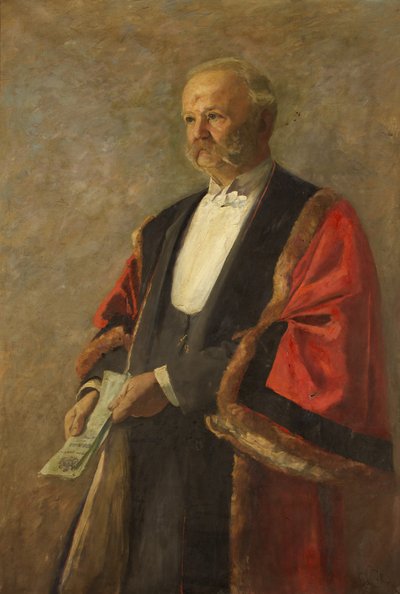 Alderman C.P. Billing, c.1922 (油彩・キャンバス) 作： Ernest Pile Bucknall