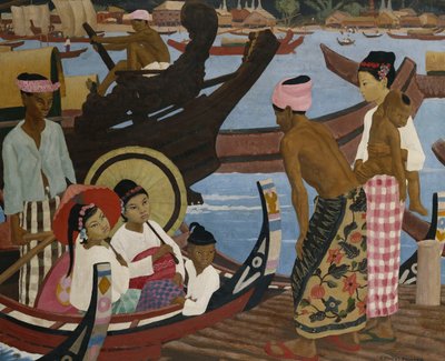 ビルマの川を渡る 作： Ernest Procter