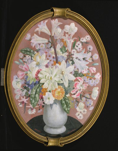 花瓶の花1927 作： Ernest Procter