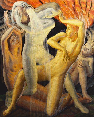 4つの要素、1928 作： Ernest Procter