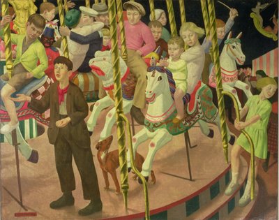 メリーゴーラウンド、1924 作： Ernest Procter