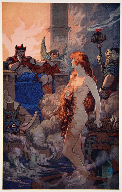 「ハデスのイシュタル」、1915年。 作： Ernest Wellcousins