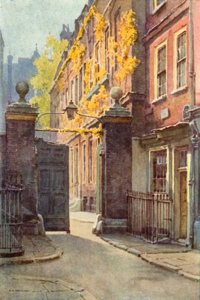 Amen Corner, Paternoster Row (colour litho)   1408752   ja       japanese Successfully Translated  Original: El sueno de la razon produce monstruos. (The Sleep of Reason Produces Monsters.), pl. 43 from the series Los caprichos Translat: El sueno de la raz 作： Ernest William Haslehust