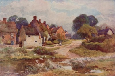「乞食の箒」（カラーリソ） 作： Ernest William Haslehust