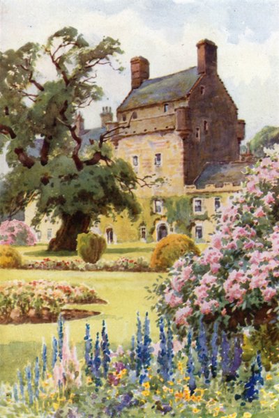 Bemersyde House（カラーリソ） 作： Ernest William Haslehust