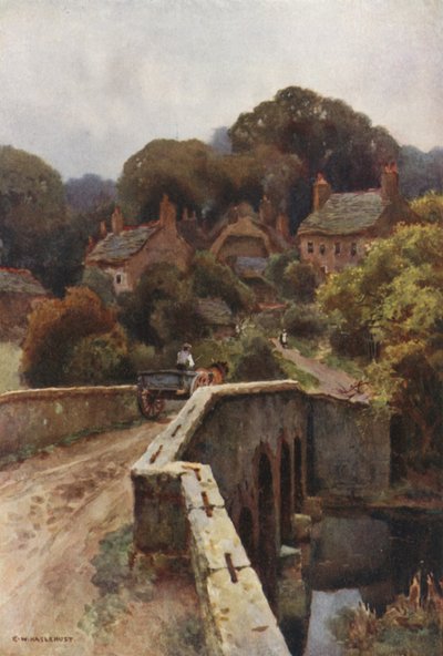 ボルドレ橋 (カラーリソ) 作： Ernest William Haslehust