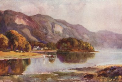 Friars Crag の Derwentwater (色リソ) 作： Ernest William Haslehust