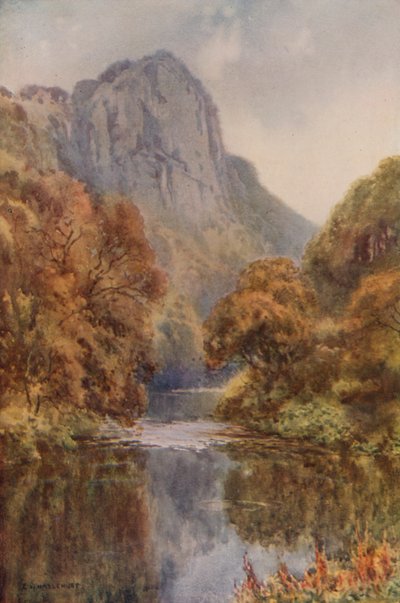 High Tor、Matlock (カラーリソ) 作： Ernest William Haslehust