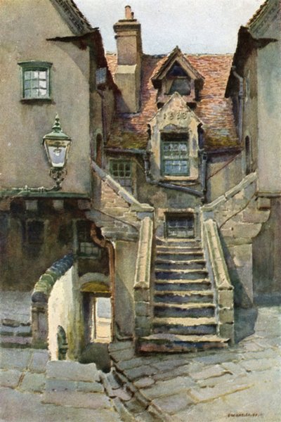 In White Horse Close (カラー リソ) 作： Ernest William Haslehust