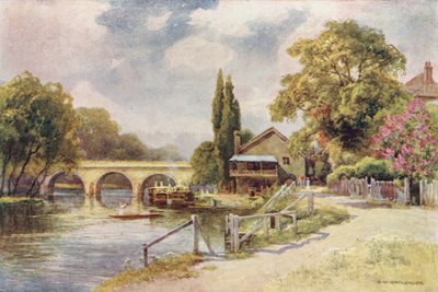 メイデンヘッド橋 (カラーリソ) 作： Ernest William Haslehust