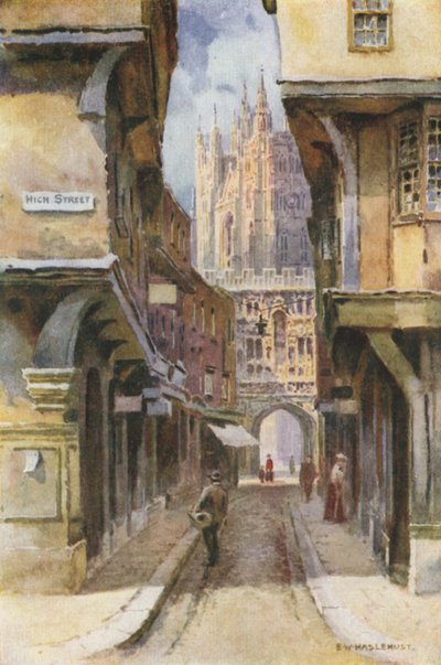 Mercery Lane (カラーリソ) 作： Ernest William Haslehust
