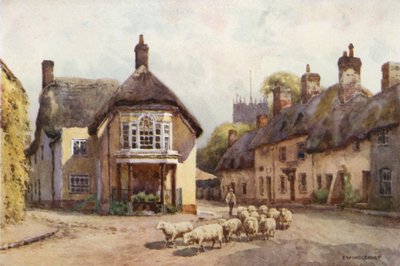 パドルタウン（カラーリソ） 作： Ernest William Haslehust
