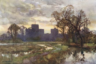メドウズからのセントクロス（カラーリソ） 作： Ernest William Haslehust