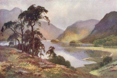 Thirlmere and Helvellyn (カラーリソ) 作： Ernest William Haslehust