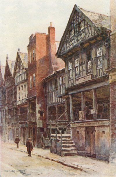 ウォーターゲート通り（カラーリソ） 作： Ernest William Haslehust