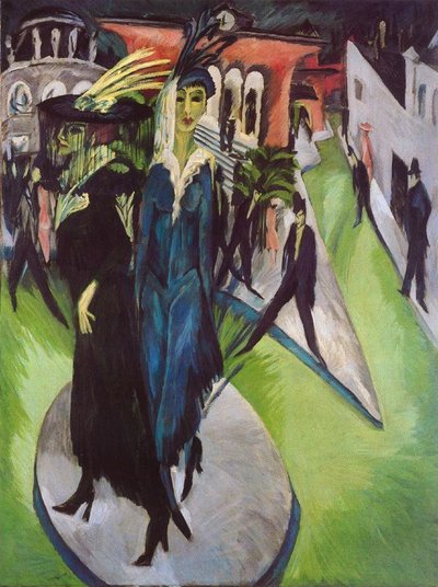 次の芸術家によるアート作品： Ernst Ludwig Kirchner