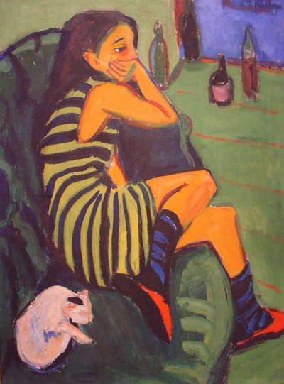 次の芸術家によるアート作品： Ernst Ludwig Kirchner