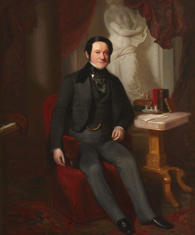 ドメニコフランチェスコマリアクリヴェリ、1849年 作： Ernst August Becker