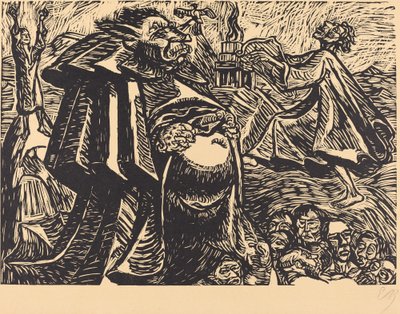 ゴッドベリー、1921年。 作： Ernst Barlach
