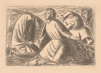 希望と絶望Ⅱ 作： Ernst Barlach
