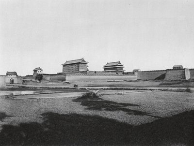 仙府、北門、瀋西、省都仙府北門（モノクロ写真） 作： Ernst Boerschmann