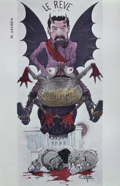 M.ジョーレスの夢、1906年 作： Ernst Emmanuel Muller