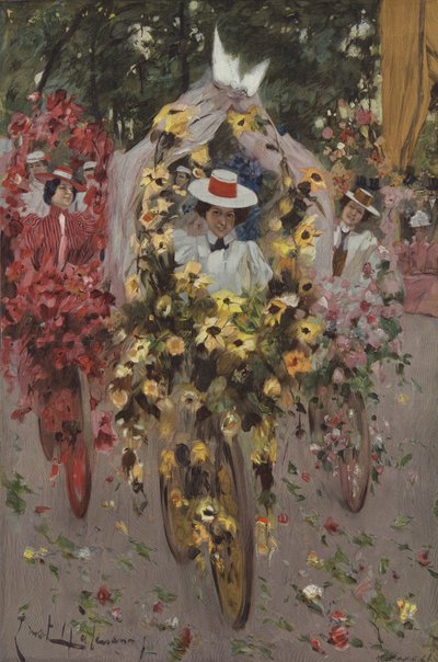 カーニバルのサイクリング 作： Ernst Heilemann