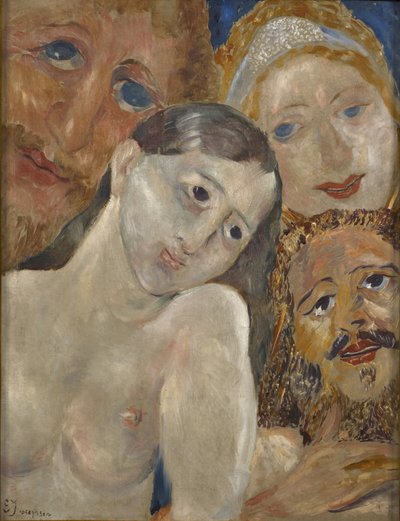 恍惚とした頭 作： Ernst Josephson