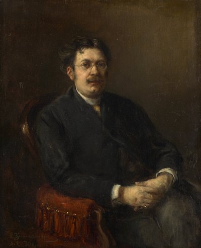 画家カール・ヘフナー 作： Ernst Karl Georg Zimmermann