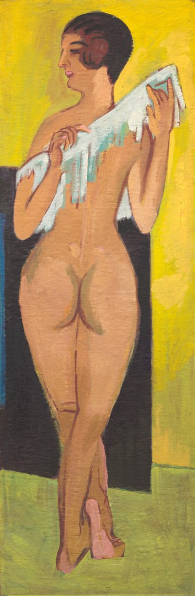 裸体像[裏]、1907年。 作： Ernst Ludwig Kirchner