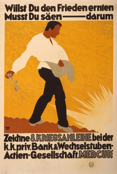 平和を収穫したいなら、種をまかなければなりません。 作： Ernst Ludwig Franke