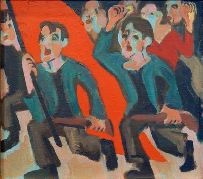 1.マイレボリューション 作： Ernst Ludwig Kirchner