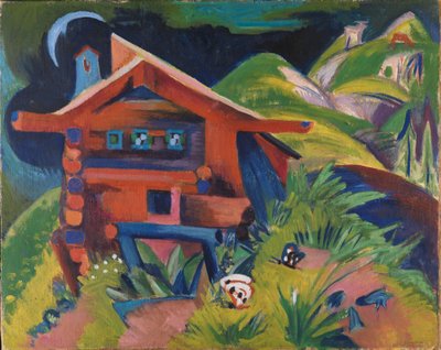  作： Ernst Ludwig Kirchner