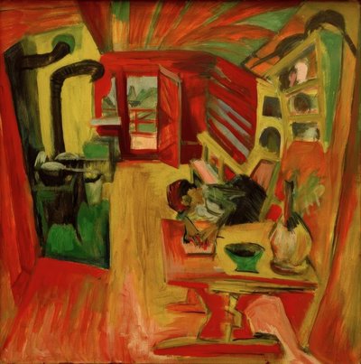 高山料理 作： Ernst Ludwig Kirchner