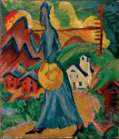 一生 作： Ernst Ludwig Kirchner