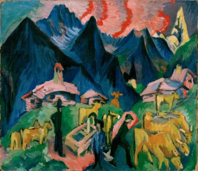 一生 作： Ernst Ludwig Kirchner