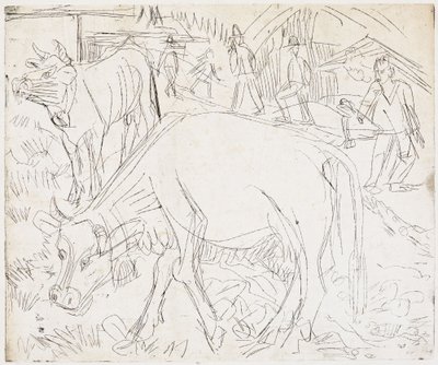  作： Ernst Ludwig Kirchner