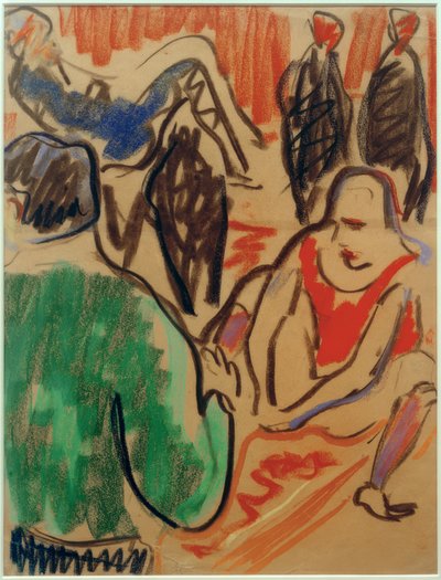 アーティスト（グループ） 作： Ernst Ludwig Kirchner