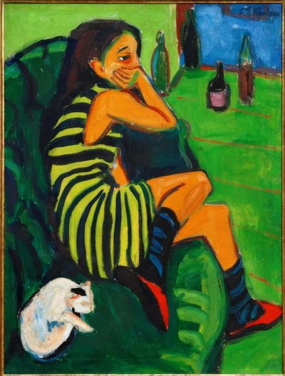 アーティスト-マルチェラ 作： Ernst Ludwig Kirchner