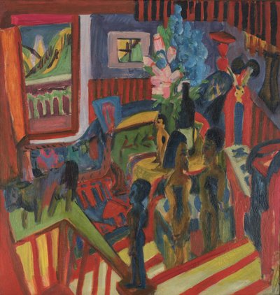  作： Ernst Ludwig Kirchner