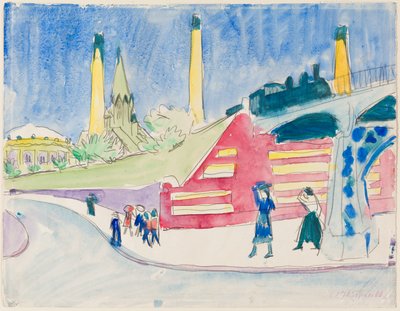  作： Ernst Ludwig Kirchner