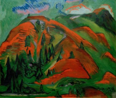 ツリーライン 作： Ernst Ludwig Kirchner