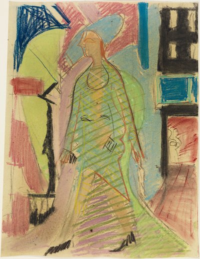 出会い 作： Ernst Ludwig Kirchner