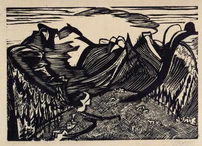 作： Ernst Ludwig Kirchner