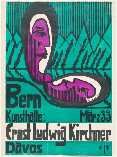 ベルン美術館：3月33日：エルンスト・ルートヴィヒ・キルヒナー：ダボス 作： Ernst Ludwig Kirchner