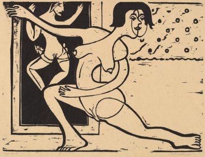 ダンサーの練習 作： Ernst Ludwig Kirchner
