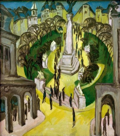 ラウンデル 作： Ernst Ludwig Kirchner