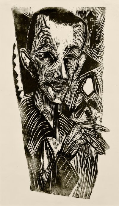 神智学者 作： Ernst Ludwig Kirchner